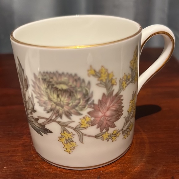 Vintage Wedgwood Lichfield Demitasse Cup & Saucer Bone China England Discont'd - Picture 3 of 15